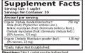 Organic Triphala by Himalaya Wellness supplement facts
 