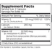 Osteo-K Minis 120 Capsules by NBI Supplement Facts Label