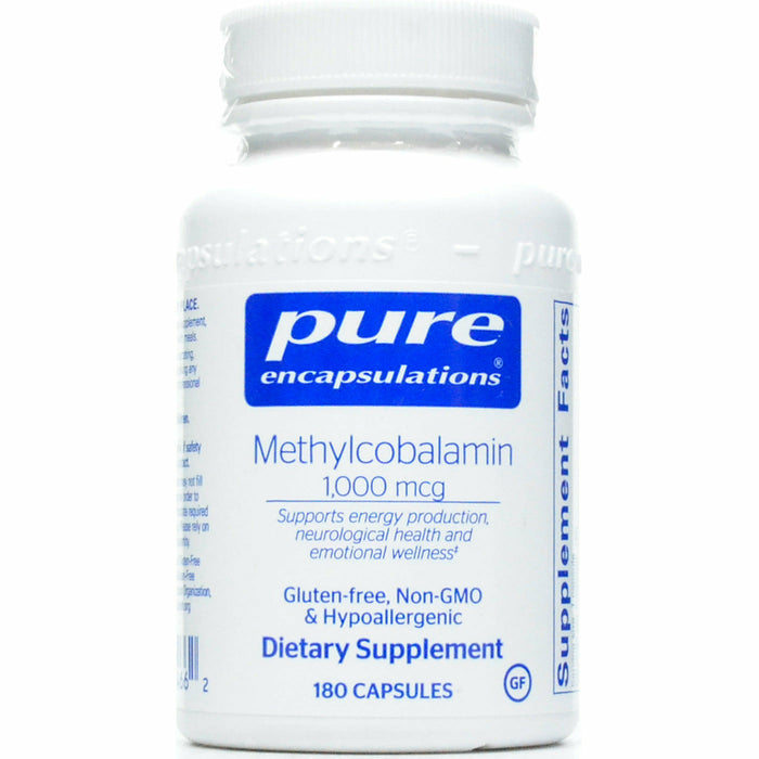 Pure Encapsulations, Methylcobalamin 1000 mcg 180 capsules