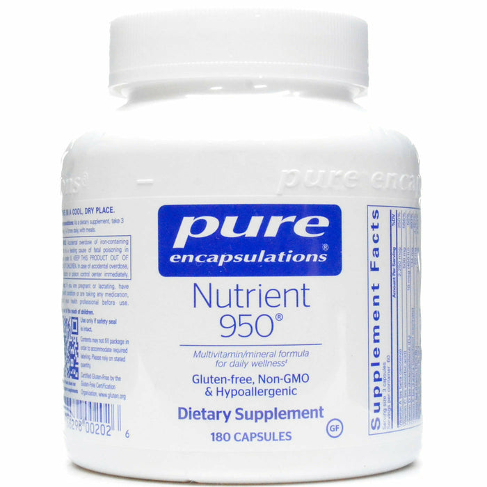 Pure Encapsulations, Nutrient 950 180 capsules