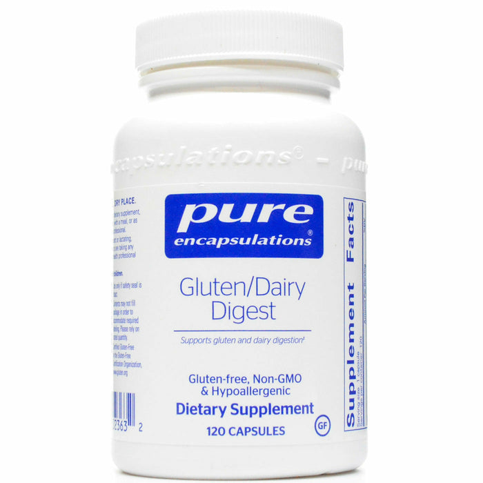 Pure Encapsulations, Gluten/Dairy Digest 120 capsules
