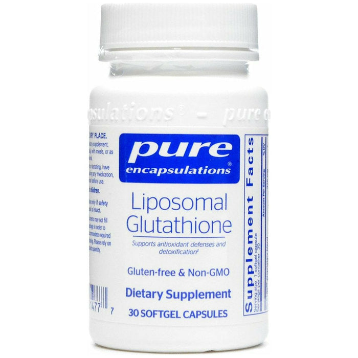 Pure Encapsulations, Liposomal Glutathione 30 softgel capsules