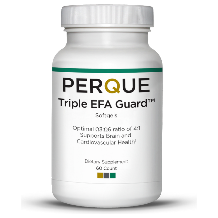 PERQUE, Triple EFA Guard 60 softgels
