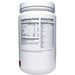 Supplement container with label showing 'Supplement Facts' and 'Amino Profile' on a white background