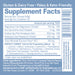 Perfect Amino Electrolytes Passionfruit 30 supplement facts label