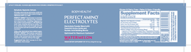 Perfect Amino Electrolytes Watermelon 60 servings supplement facts label
