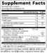Prebiotic Nitrate Chewing Gum 30 Pieces by Berkeley Life Supplement Label
