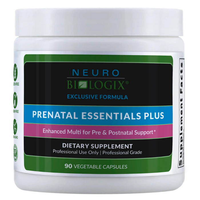 Prenatal Essentials Plus 90 Capsules by Neurobiologix