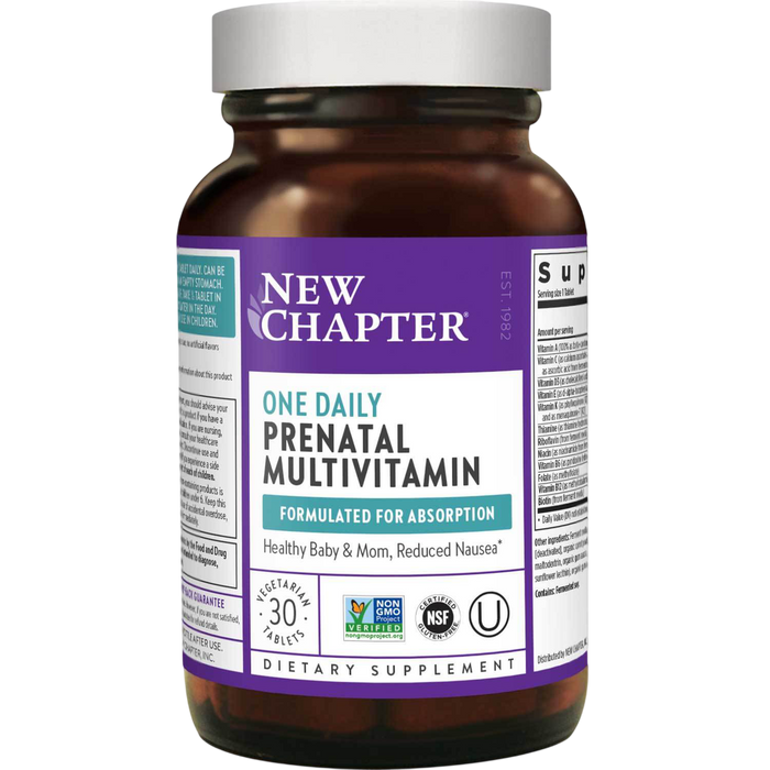 Prenatal One Daily by New Chapter 30 tablets