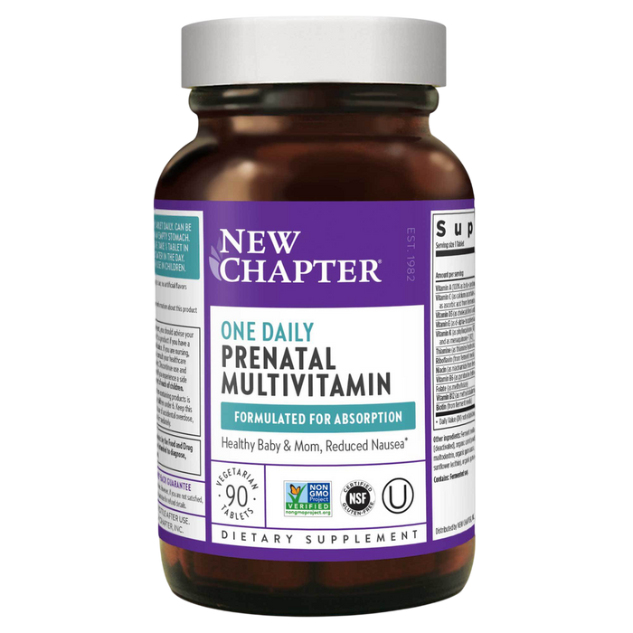 Prenatal One Daily by New Chapter 90 tablets
