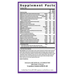 Prenatal One Daily by New Chapter 90 tablets supplement facts label
