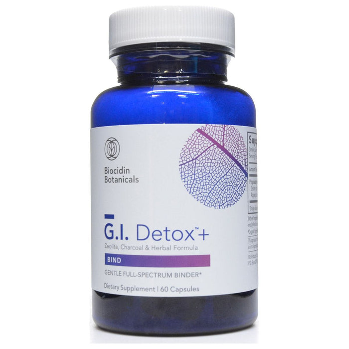 Biocidin Botanicals, G.I Detox + 60 caps