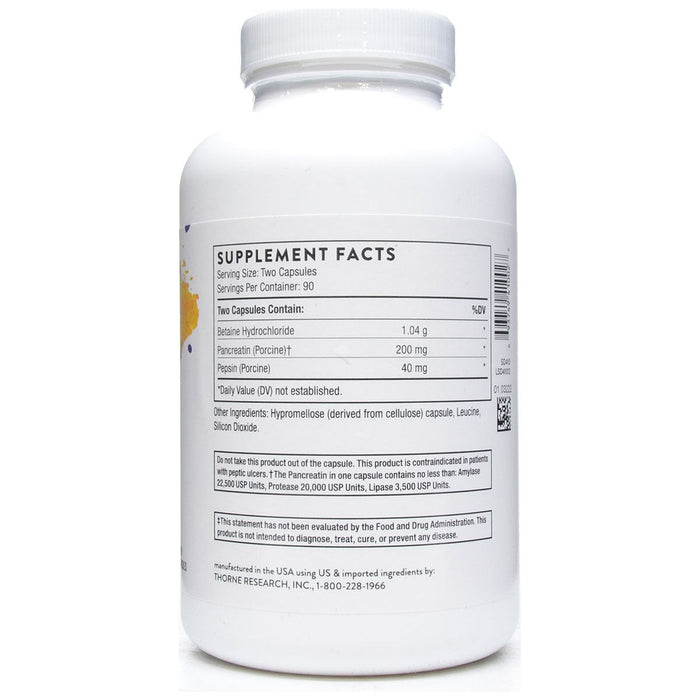 Multi Enzyme | 180 vegcaps | Thorne® — Blue Sky Vitamin