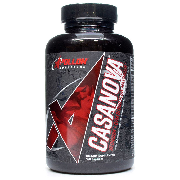 Casanova - Bedroom & Gym Blood Flow Maximizer 160 caps by Apollon Nutrition
