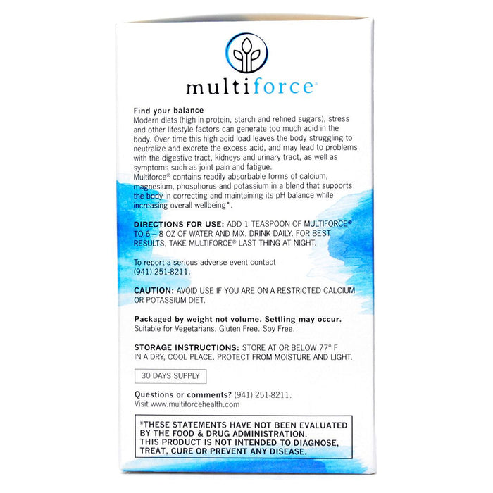 Alkalizing Multi-Mineral Powder by Multiforce