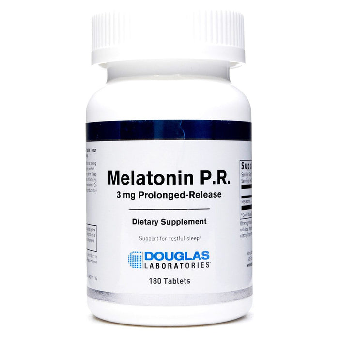 Douglas Labs, Melatonin PR 3 mg 180 tabs