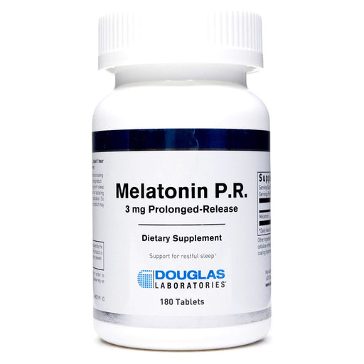 Product label image of Melatonin PR 3 mg by Douglas Labs