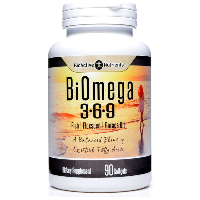 BioActive Nutrients, BiOmega 3-6-9 90 softgels