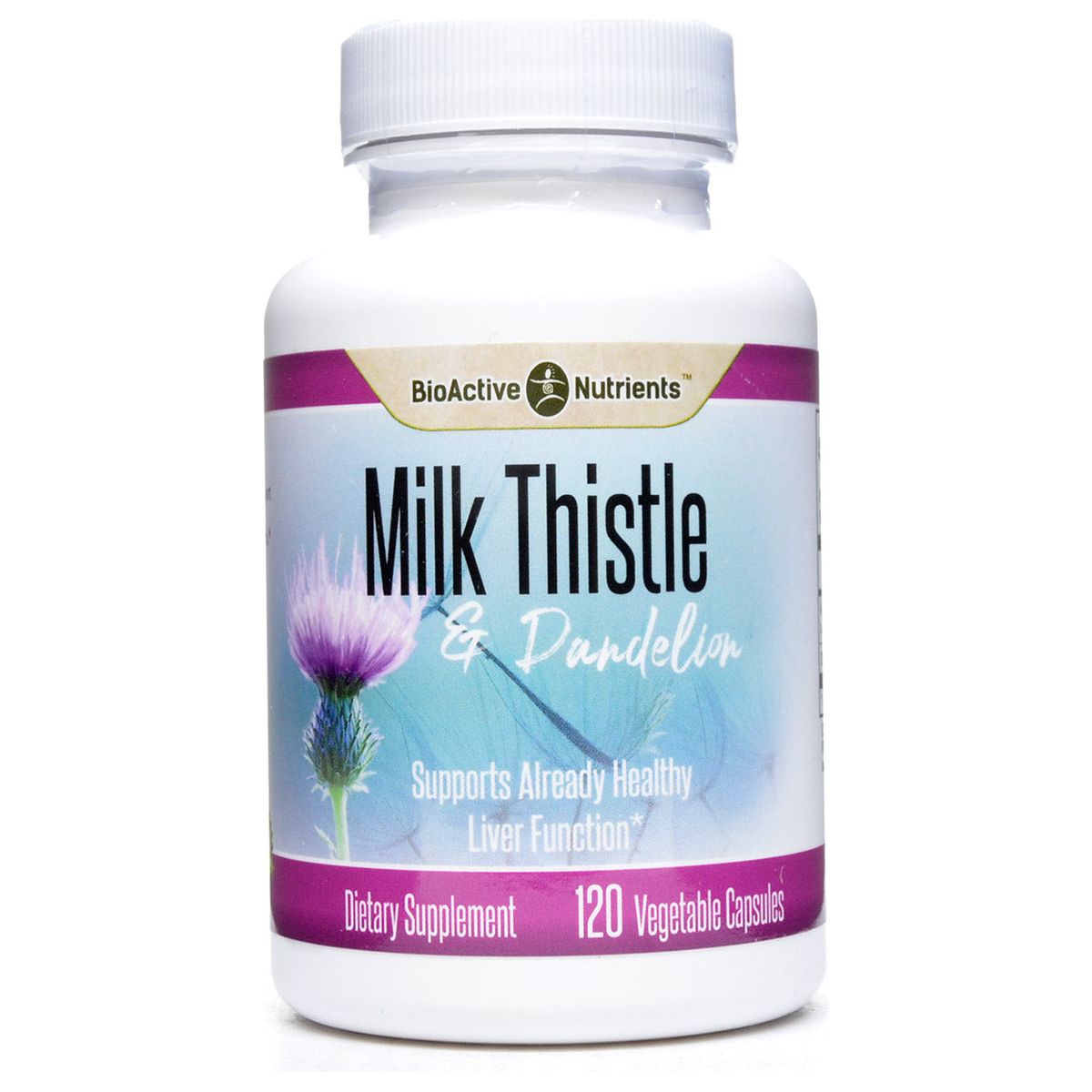 Nature's Way Super Milk Thistle Promotes Healthy Liver Function* 4-Herb  Blend Vegan 120 Capsules