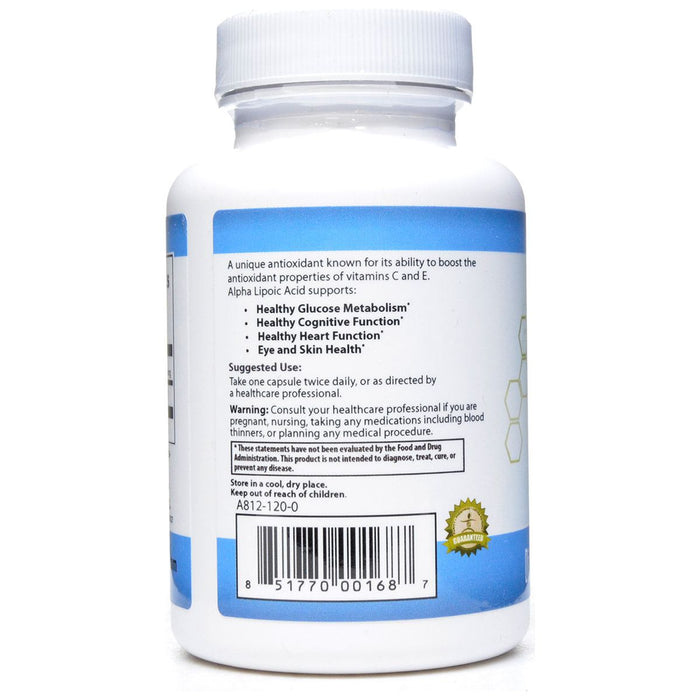 Alpha Lipoic Acid 200 mg 120 caps by BioActive Nutrients