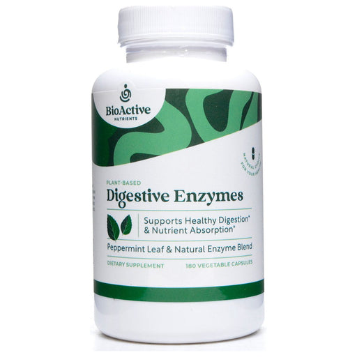 BioActive Nutrients, Digestive Enzymes 180 veg caps