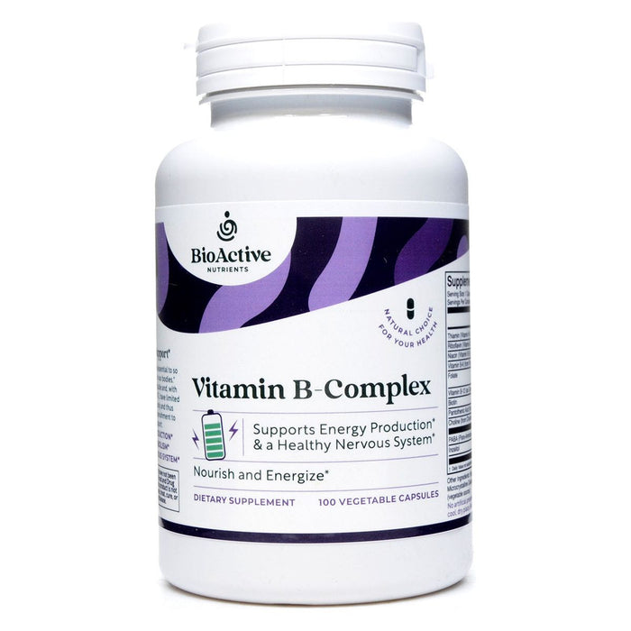 BioActive Nutrients, Vitamin B-Complex 100 veg caps