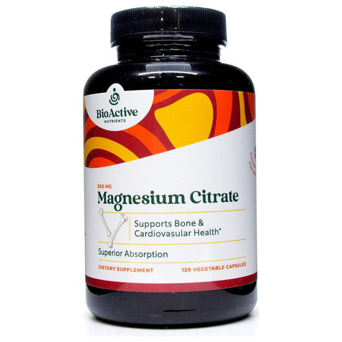 BioActive Nutrients, Magnesium Citrate 120 veg caps