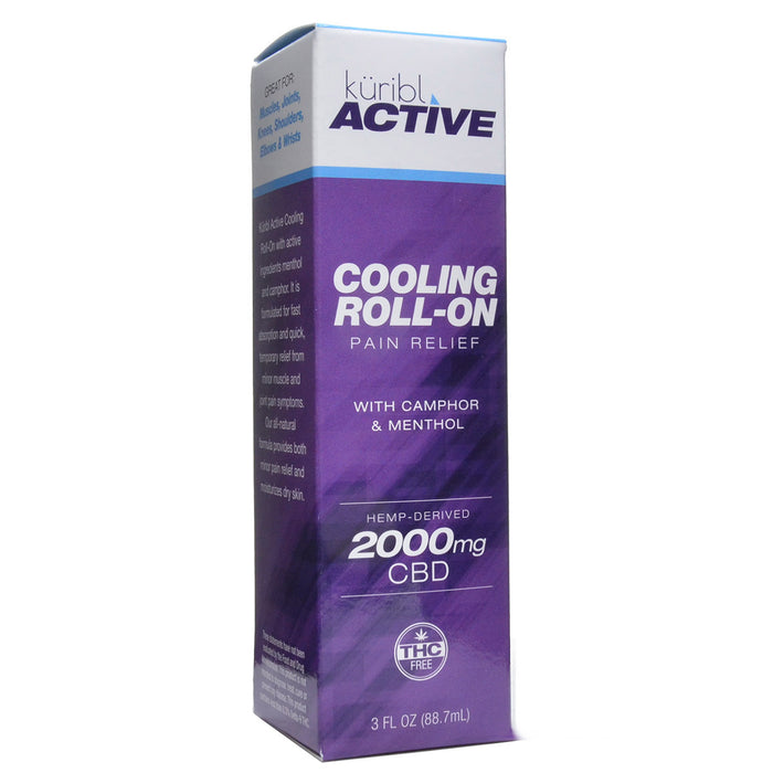 Kuribl Active Cooling Roll-On 2000 mg CBD