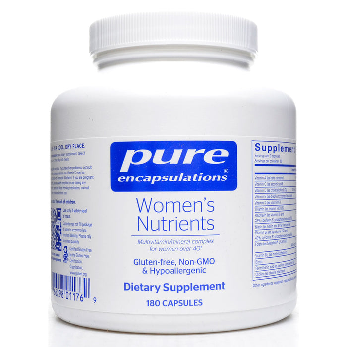 Pure Encapsulations, Women's Nutrients 180 vcaps