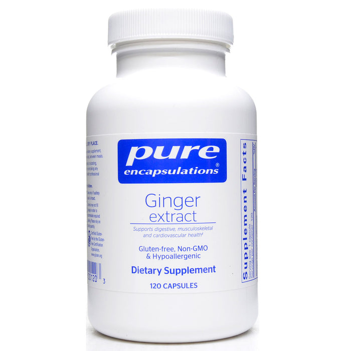 Pure Encapsulations, Ginger Extract 120 capsules