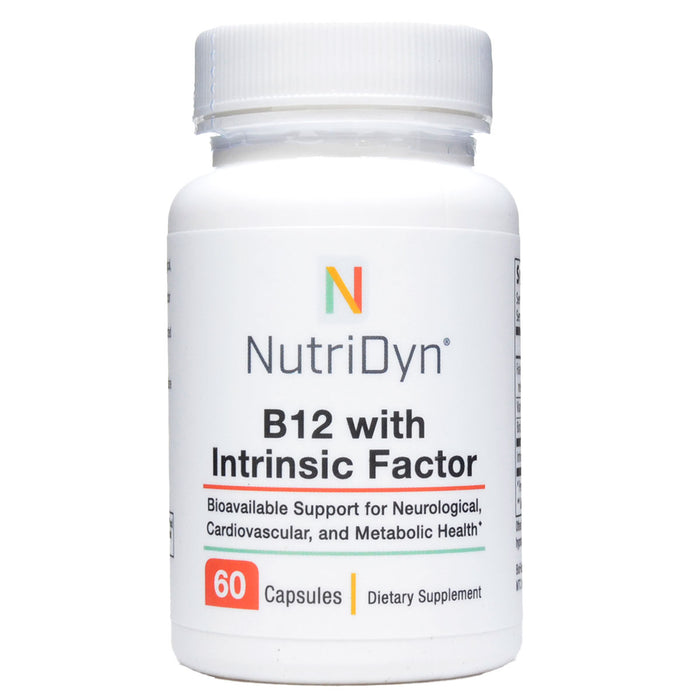 Nutri-Dyn, B12 with Intrinsic Factor 60 caps