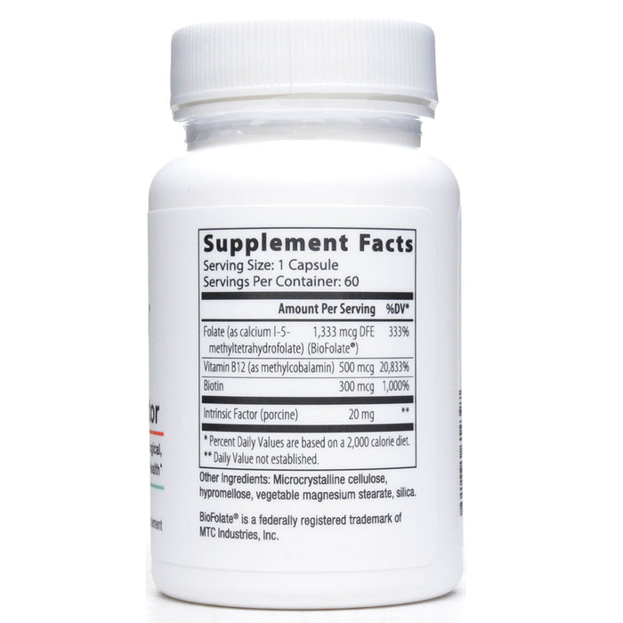 B12 with Intrinsic Factor 60 caps by Nutri-Dyn