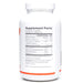 Brain Restore supplement facts label