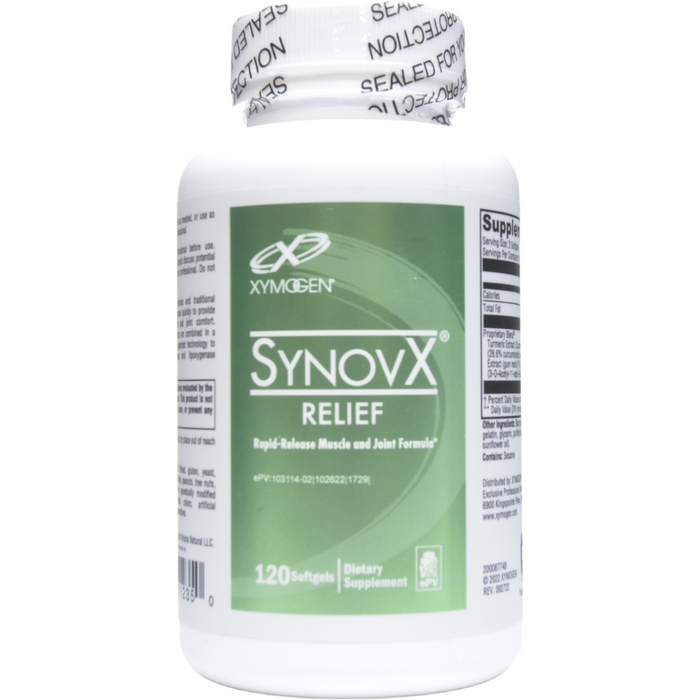 Xymogen, SynovX Relief 120 Softgels