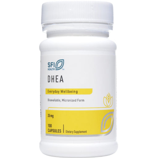 Klaire Labs, DHEA 25 mg 100 caps