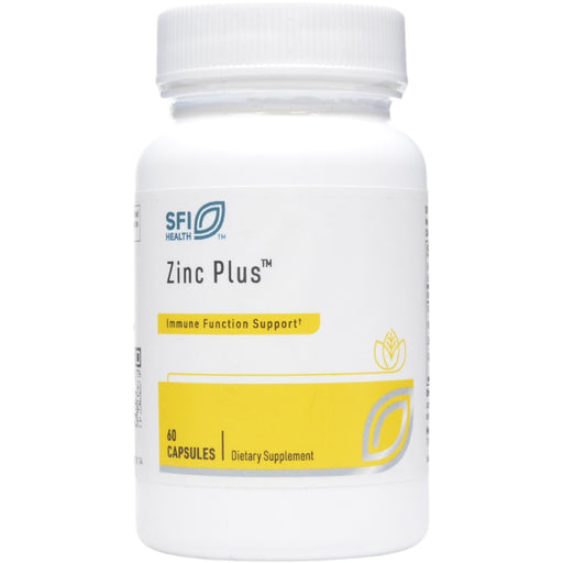 Klaire Labs, Zinc Plus 60 vcaps