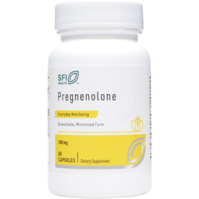 Klaire Labs, Pregnenolone 100 mg 60 vcaps