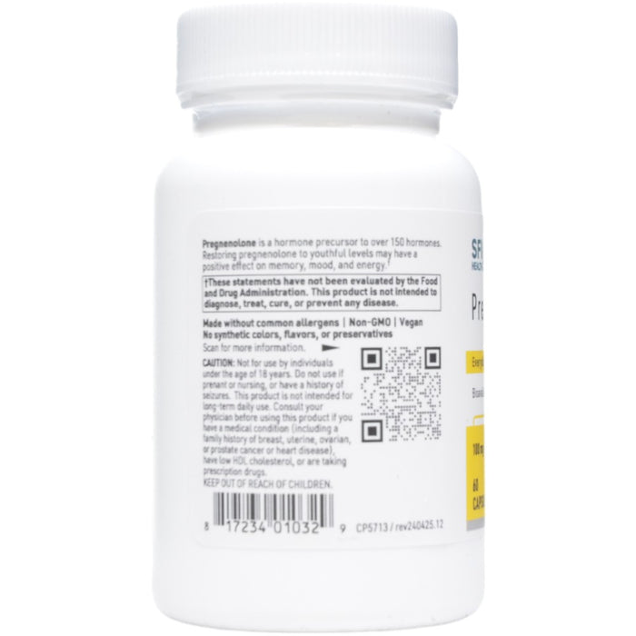 Pregnenolone 100 mg 60 vcaps