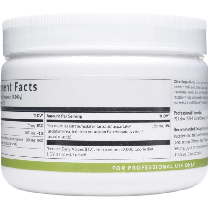 Supplement Facts Alka Calm Drink 8 oz