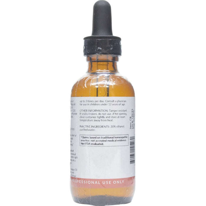 Inactive Ingredients Anti-Smoking II Drops 2 oz