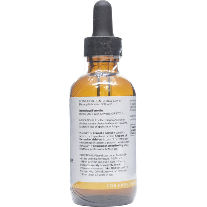 Active Ingredients Blastocystis Hominis Nosode 2 oz