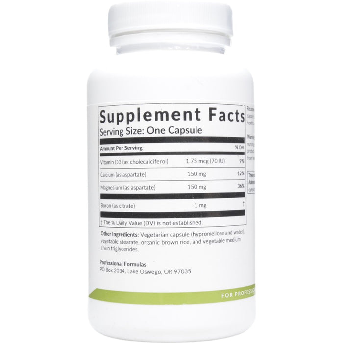 Supplement Facts Cal/Mag Plus 90 caps