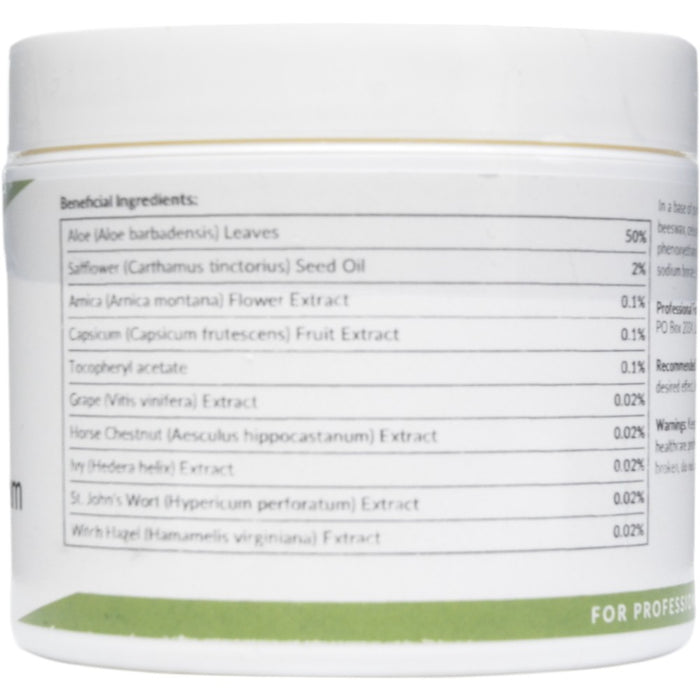 Ingredients Capsicum Arnica Cream 4 oz