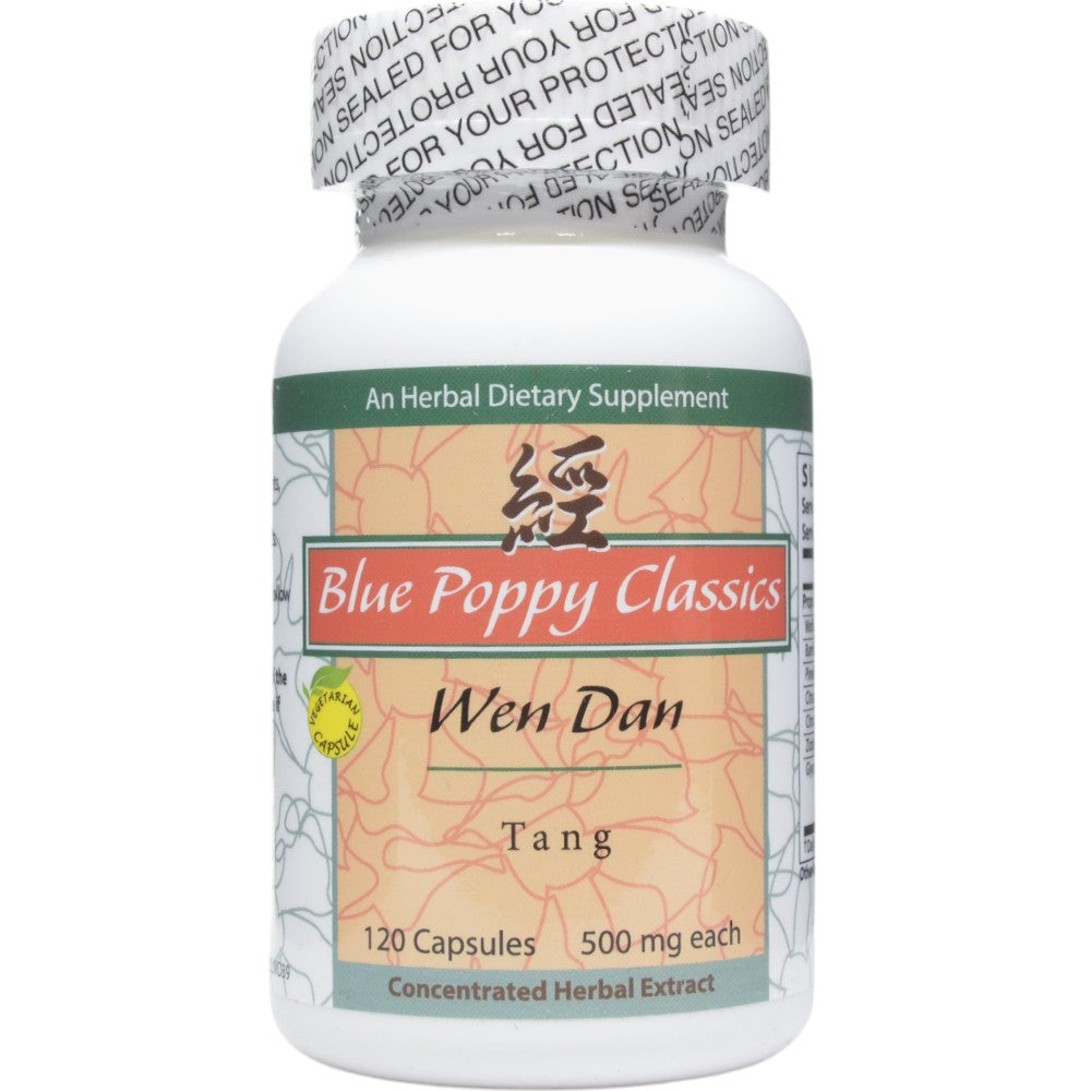 Wen Dan Tang 120 Capsules Blue Poppy Blue Sky Vitamin Wen Dan Tang 120 Capsules Blue Poppy Blue Sky Vitamin