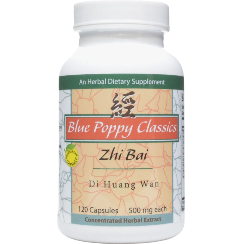 Zhi Bai Di Huang Wan | 120 Capsules | Blue Poppy — Blue Sky Vitamin