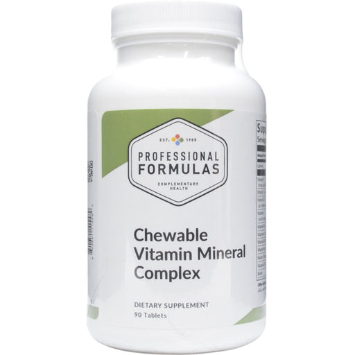 Professional Formulas, Chewable Vitamin Mineral Complex 90 tabs