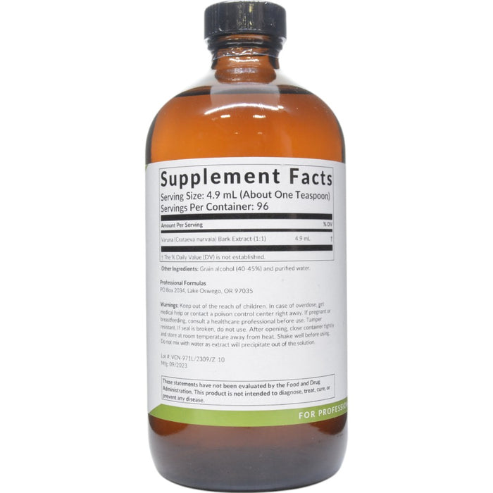 Supplement Facts Crataeva (Crataeva nurvala) 16 oz