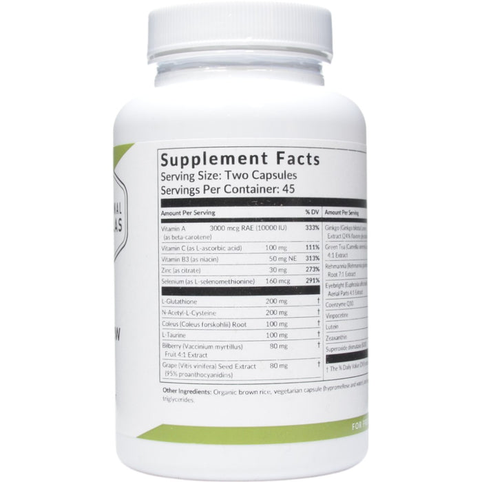 Supplement Facts Eye Renew 90 caps