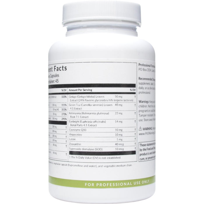 Supplement Facts Eye Renew 90 caps