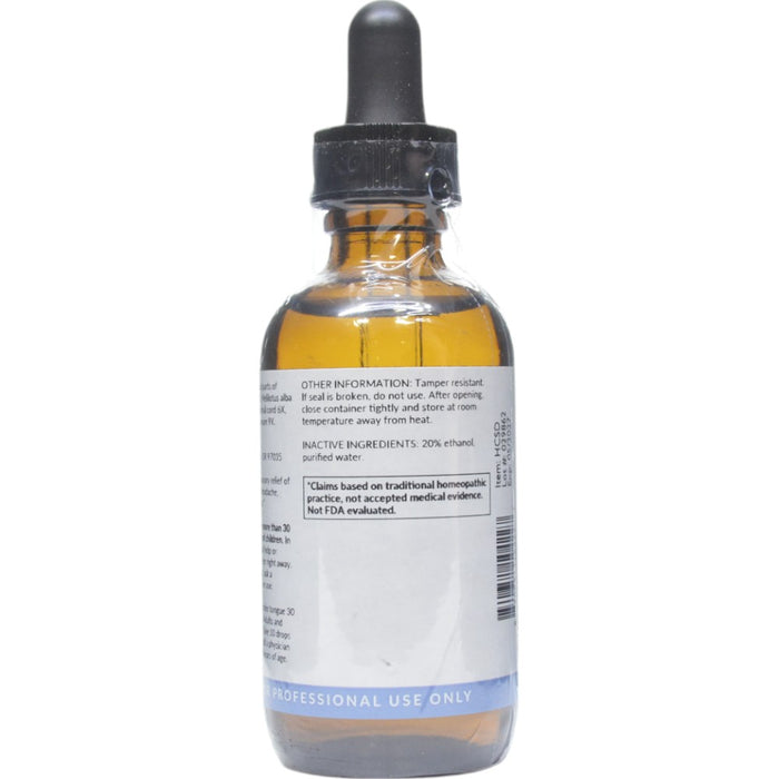 Inactive Ingredients Cranial Sacral Drops 2 oz